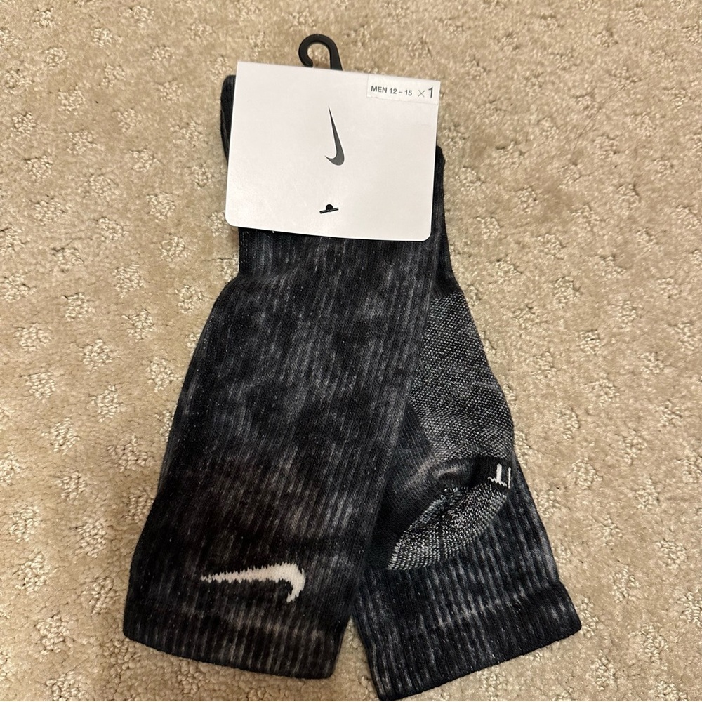 BNWT Nike Everyday Plus Cushioned Tie Dye Crew Socks DA2613 010 SIZE XL (12-15)